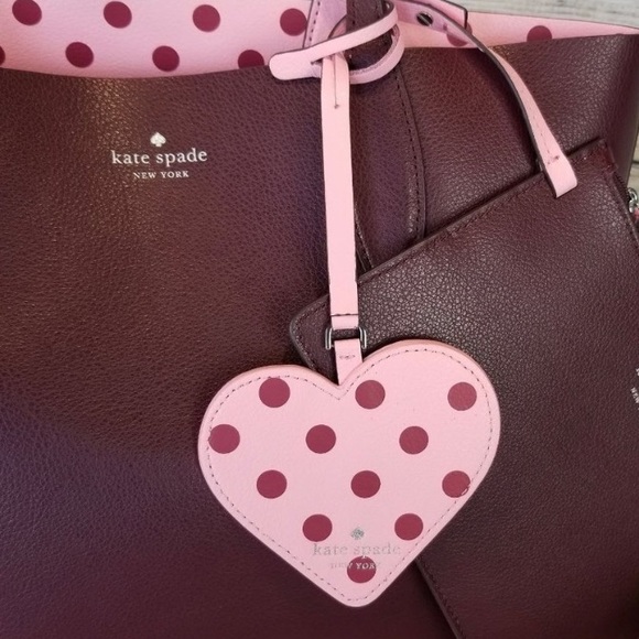 Authentic Kate Spade reversible Leather tote/pouch - Picture 9 of 9